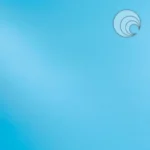 OCEANSIDE - SKY BLUE CATHEDRAL FUSIBLE