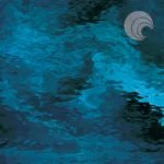 OCEANSIDE - STEEL BLUE WATERGLASS