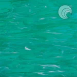 OCEANSIDE - TEAL GREEN SWIRLED WITH WHITE,WISPY