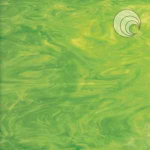 OCEANSIDE LIME GREEN/WHITE FUSIBLE