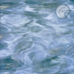 OCEANSIDE - STEEL BLUE/WHITE FUSIBLE