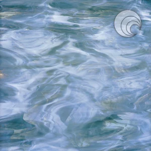 OCEANSIDE - STEEL BLUE/WHITE FUSIBLE