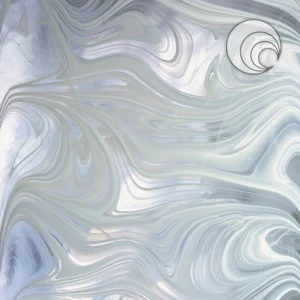 OCEANSIDE - BAROQUE WHITE AND CLEAR