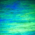 WISSMACH - MYSTIC - MEDIUM GREEN WITH STREAKS OF DK. BLUE & WHITE OPAL