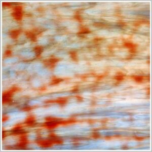 WISSMACH - MYSTIC - BURGUNDY WITH STREAKS OF DK. BLUE & WHITE OPAL
