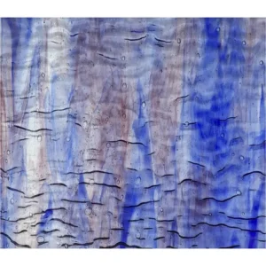 Wissmach - Purple/Blue Streaky Cathedral - Ripple