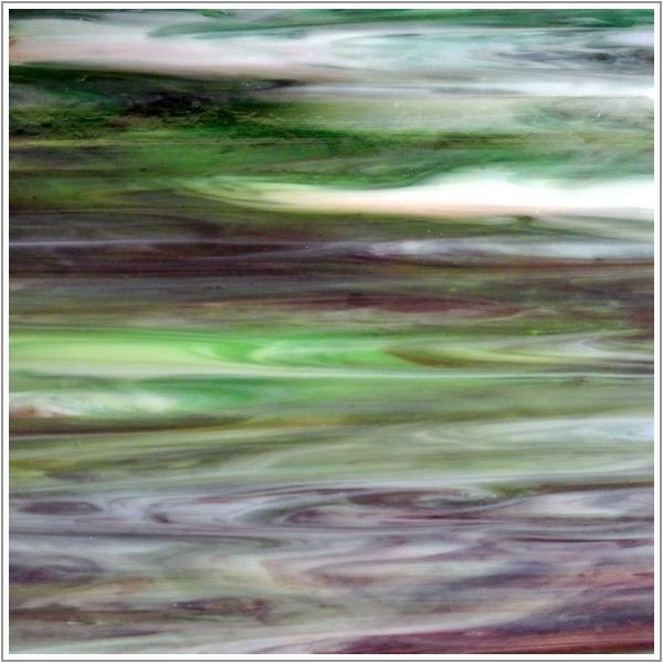 WISSMACH - DARK BROWN,GREEN AND WHITE OPAL