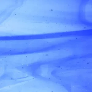 Wissmach - Prisma Glass - Crystal/ Dark Blue Transparent Fusible COE 96