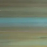 Wissamch - Prisma Glass - Oyster Pearl with Reactive Blue Fusible COE 96