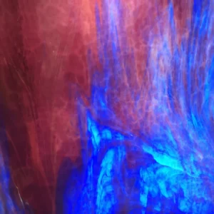 WISSMACH - MYSTIC - BLUE WITH STREAKS OF PURP. & WHITE OPAL