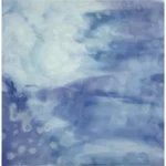 UROBOROS - STEEL BLUE GRAY AND BLUE ON WHITE