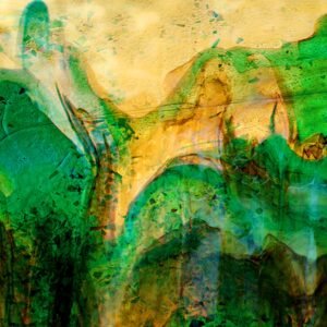 UROBOROS - BROWN/GREEN WITH MULTI FRACTURES