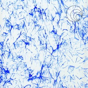 Uroboros - Cobalt Blue Streamer Bits on Clear (OGT)