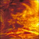 UROBOROS - CAPPUCCINO,BELGIAN CHOCOLATE AND PAPRIKA, WITH TURQUOISE HIGHLIGHTS