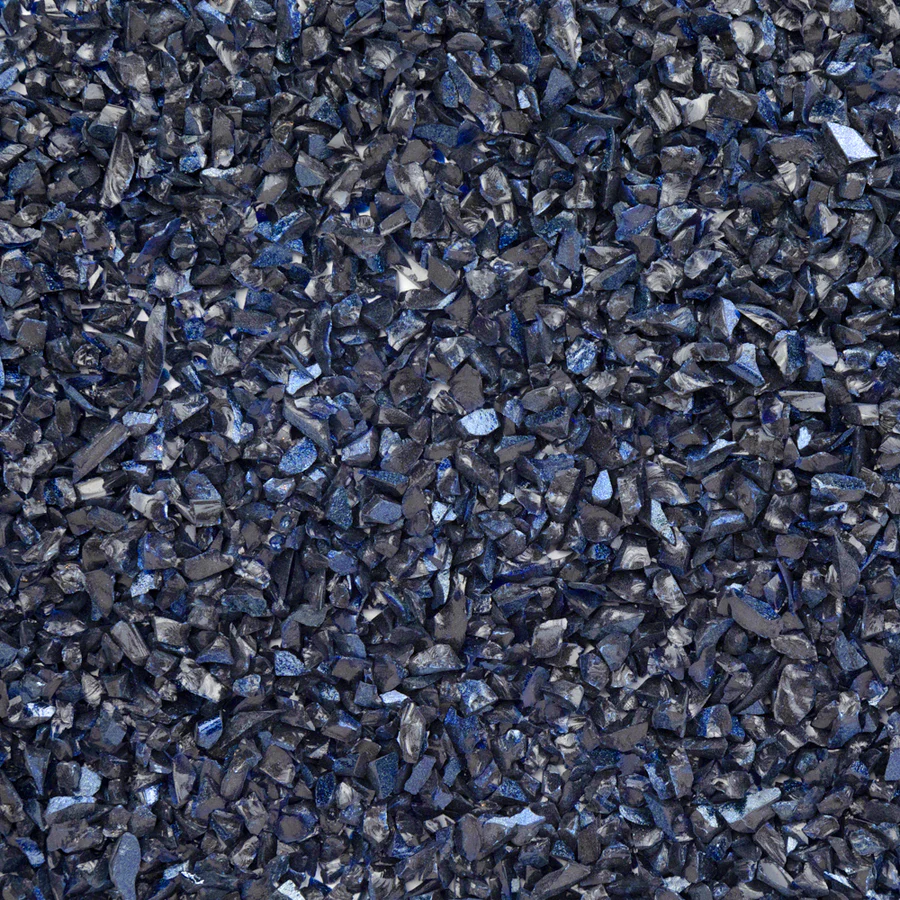 UROBOROS - 96 FRIT - COARSE - AVENTURINE BLUE TRANSPARENT