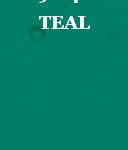 YOUGHIOGHENY - TEAL CATHEDRAL - FUSIBLE 96