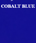 YOUGHIOGHENY - COBALT BLUE CATHEDRAL - FUSIBLE 96