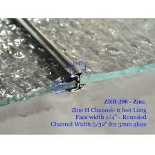 H ROUND ZINC CAME 1/4 FACE"