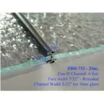 H ROUND ZINC CAME 7/32 FACE APPROX. 65 STRIPS /22LB BOX"