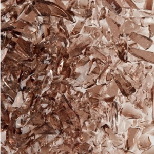 UROBOROS ANTIQUE BRONZE TRANSPARENT COARSE FRIT
