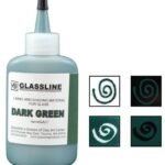 Glassline - Dk. Green 2oz
