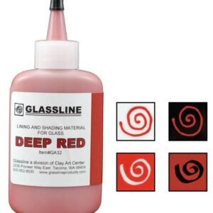 Glassline - Deep Red 2oz.