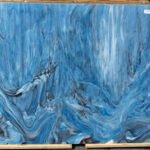 Designer Glass Blue/Purple Opal