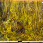 Designer Glass Yellow/Purple