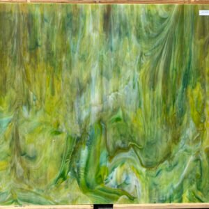 Designer Glass Green/Yellow Opal