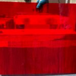 Designer Glass Bright Red Transparent