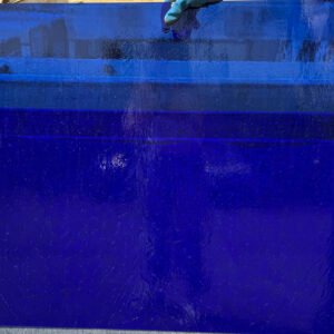 Designer Glass Dark Blue Transparent