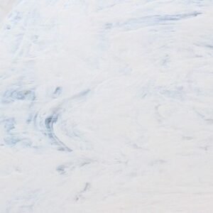 Designer Glass White Clear Streaky Opal