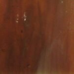 Designer Glass Dark Amber/White Wispy