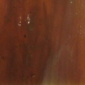 Designer Glass Dark Amber/White Wispy