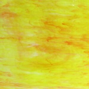 Designer Glass Yellow/Orange/White Opal