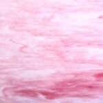 Designer Glass Pink/White Mottle